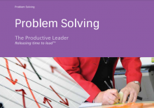 Problem Solving: (The Productive Leader)